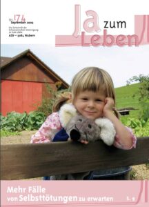 Titelbild Zeitschrift Ja zum Leben September 2005