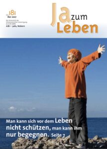 Titelbild Zeitschrift Ja zum Leben Mai 2007